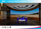 SMD2121 P4mm Indoor Full Color Advertising melengkung layar LED video Untuk Shopping Mall