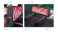 Tampilan Ganda Taxi LED Display P2.5 P5 Full Color 3G / 4G / Wifi Nirkabel Untuk Iklan