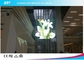 Shopping Mall Transparent LED Screen P10 Tampilan Full Color 5000 Nits Brightness
