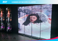 Iklan Indoor Bezel Sempit LED Display Bahan Kabinet Aluminium