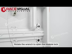 Full color billboard iklan komersial di luar ruangan digital tetap LED display