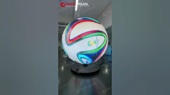 Tampilan Bola LED. FIFA 2026 Siap! #gracevisual #leddisplay#ledball