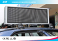 RGB Video Taxi Top Led Tampilan Advertising Light Box Dengan Kontrol 4g / Wifi