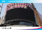Besar Video SMD 3535 Curved LED Panel, 8mm Led Screen untuk iklan Wall Outdoor