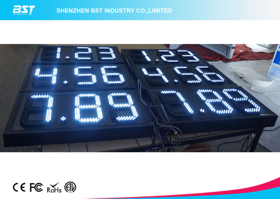 Airproof LED Outdoor Gas Station LED Display Kecerahan Tinggi
