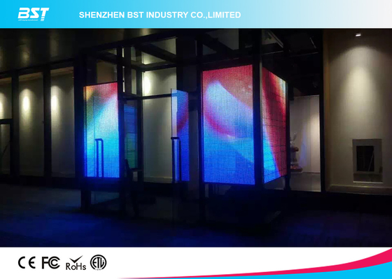 Mudah Dipertahankan P25 Outdoor Transparan LED Screen dengan Desain Modular