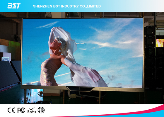 16:9 Ultra HD Series LED Display-P0.7-P2.3mm pitch pixel, 600×337.5mm ukuran kabinet, 7680hz refresh rate, mudah mencapai 2k, 4k, 8k resolusi dengan SMD, GOB dan COB teknologi