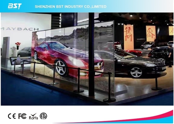 Lampu Berat LED Layar Mesh Transparan P10 Full Color Display Untuk Instalasi Cepat