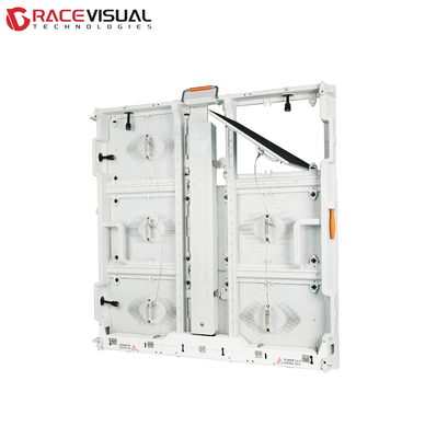 Super Brightness Front Service LED Display untuk bidang iklan luar ruangan / warna putih