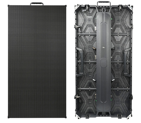 IP65 Outdoor Rental LED Display Lemari Aluminium Die-cast dengan Sistem Kontrol NovaStar