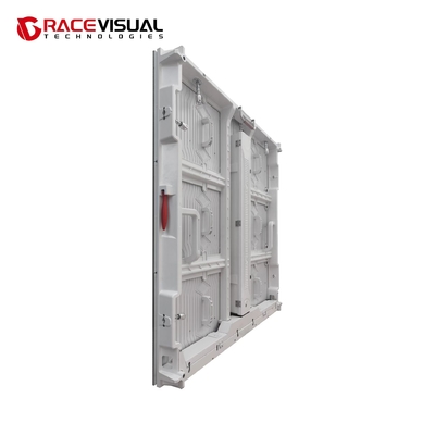 Full Color Outdoor Advertising LED Display Ultra Thin Lightweight Mudah Dipasang Untuk Iklan Dinamis