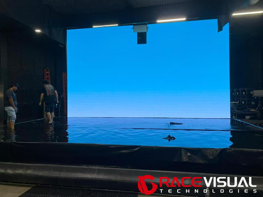 IRC 7680HZ 500X1000 Sewa layar dalam ruangan dengan bahan panel aluminium die-casting dan layanan depan