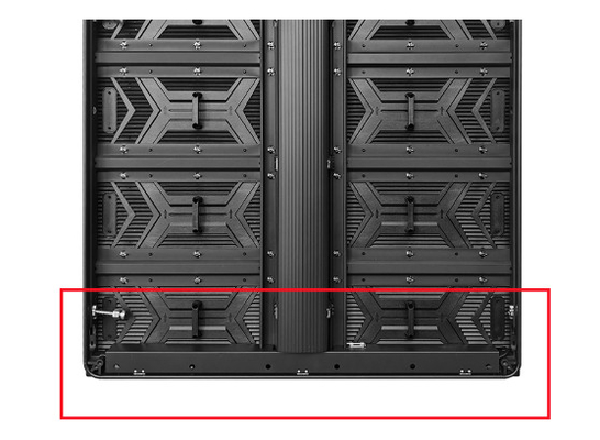 High Brightness Front Service LED Display Die-casting Aluminium untuk kebutuhan proyek Anda '