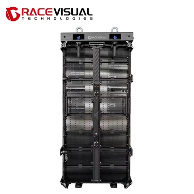 500mmX1000mm Transparan Ultra Thin, Lightweight LED Screen untuk kebutuhan dalam ruangan / luar ruangan