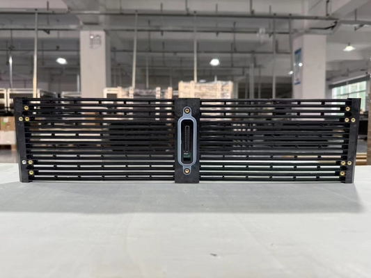 500mmX1000mm Transparan Ultra Thin, Lightweight LED Screen untuk kebutuhan dalam ruangan / luar ruangan