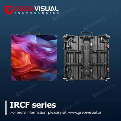 IRCF Series Flexible LED Panel Indoor P2.6/P2.9/P3.9 500MM*500MM, A8s Penerima kartu,7680HZ Tingkat refresh tinggi