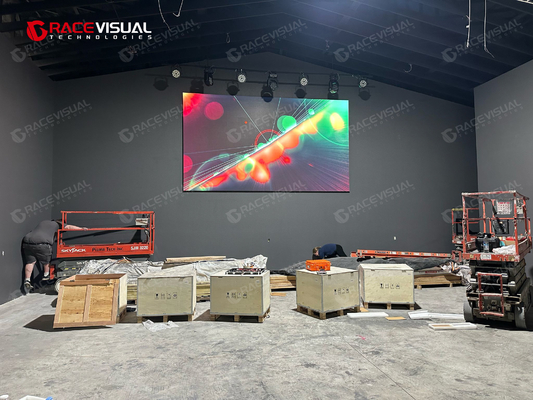 Tingkat Refresh Rate Tinggi 7680Hz Indoor P2.5mm Tampilan LED Tetap