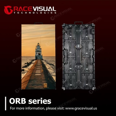 Panel video LED seri ORB yang dirancang untuk penyewaan luar ruangan & aplikasi panggung Pitch 2.6MM-4.8MM