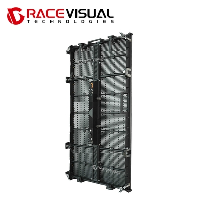 Tampilan LED Luar Terbuka Transparan dengan 32768px/m2 Densitas Pixel 500x125mm Dimensi Modul Desain Ringan Ultra Tinggi