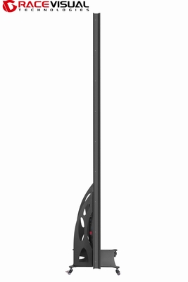 IP Series Indoor 640mmx1920mm Indoor LED Display Poster Dengan Base Roda, Digunakan Secara Individual Atau Cascading
