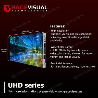 Seri UHD - Layar LED Ultra HD | Tampilan LED UHD Resolusi Tinggi | Dinding Video LED