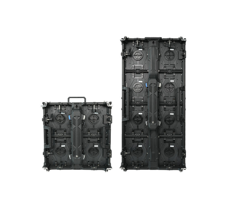IRC Serie Magnetic LED Display module 7680hz, Kombinasi panel melengkung, fleksibel, 90 derajat