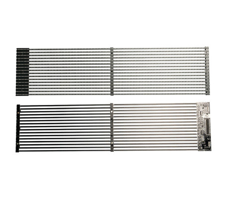 Seri TSF, Tampilan LED Transparan untuk desain panel ultra tipis, ringan