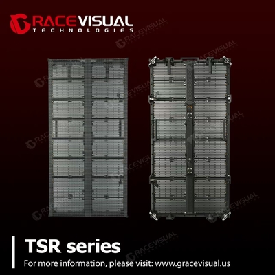 TSR-3.9-7.8 7680HZ IP65 Transparan Led Screen transparan Led Film layar Full Color Window