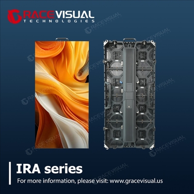 Indoor LED Display Screen Tingkat Refresh Tinggi Seamless Splicing Front Rear Service Lightweight Die-Cast Cabinet Ideal untuk acara Pameran dan konferensi