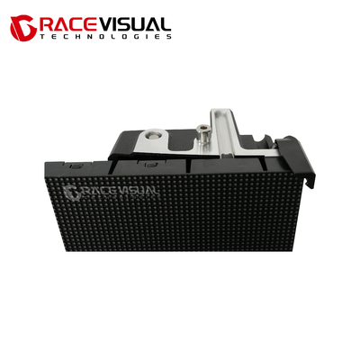Sertifikat layar LED aman Solusi tampilan melengkung multi-sudut dengan bahan panel aluminium die-casting dan skala abu-abu 16bit