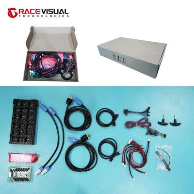 P2.5mm Indoor LED Display 3840Hz Refresh Rate 35kg Ringan