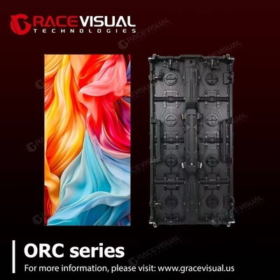 Outdoor Rental LED Display Panel 2.6mm / 2.9mm / 3.9mm Pixel Pitch Quick Setup Front Rear Maintenance Desain modular untuk acara panggung dan tur