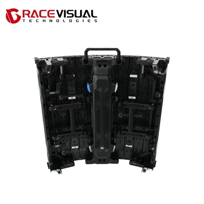 Material Panel Aluminium Die-casting Indoor Flexible Rental Led Panel Video Wall dengan tingkat refresh 7680hz untuk acara panggung