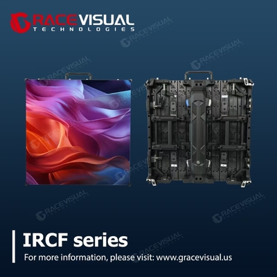 IRCF Series Flexible LED Display ¢ 7680Hz Refresh Desain yang dapat dibengkokkan dan melengkung untuk fleksibilitas tinggi di acara pameran