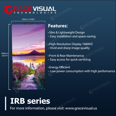 IRB Series LED Display ️ Dibangun untuk Melakukan, Dibuat untuk Berakhir