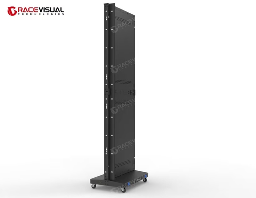 Indoor Foldable Led Poster Screen Led Digital Display Untuk Banner Portable Led Video Wall Untuk Toko