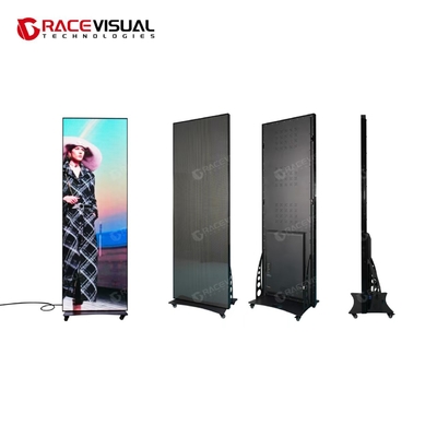 IP Series P1.86 dan P2.5 Indoor LED Poster Display-640x1920mm ukuran lemari dengan tingkat refresh 7680hz,cocok untuk pusat perbelanjaan, toko ritel, ruang konferensi dan pameran