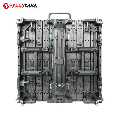 Advanced Curved LED Display Solution Panel Aluminium Die-Cast, 16 bit Gray Scale & Visibilitas Sudut lebar