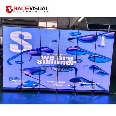 Grace Visual IP Series P1.86 dan P2.5 Indoor LED Poster Display-640x1920mm ukuran lemari dengan tingkat penyegaran 7680hz dan kecerahan 600nits, dalam stok di Eropa dan Amerika