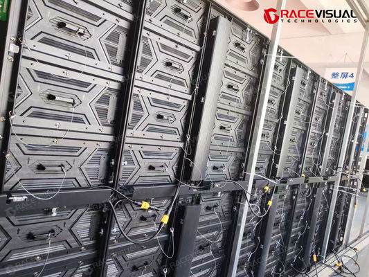 Ultra-Cerah 5000nits LED Outdoor Display IP65 IP54 Panel 23,5kg