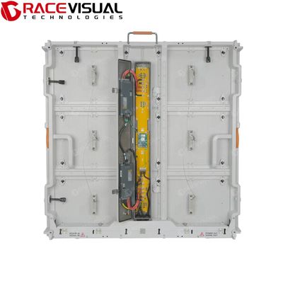 Layar LED Tetap Luar Ruangan P5.7mm IP66 6000nits Aluminium Die-cast