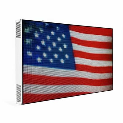 Tampilan LED Luar Ruangan Seri OA dengan Housing Putih Laju Penyegaran 3840Hz dan Perawatan Depan & Belakang