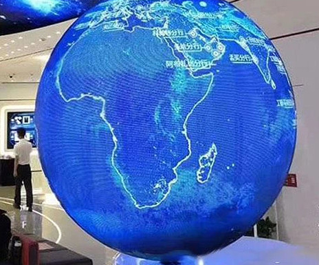 LED Ball Screen 360 derajat Video Display P2 P3 LED Ball Display